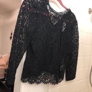 Express lace top